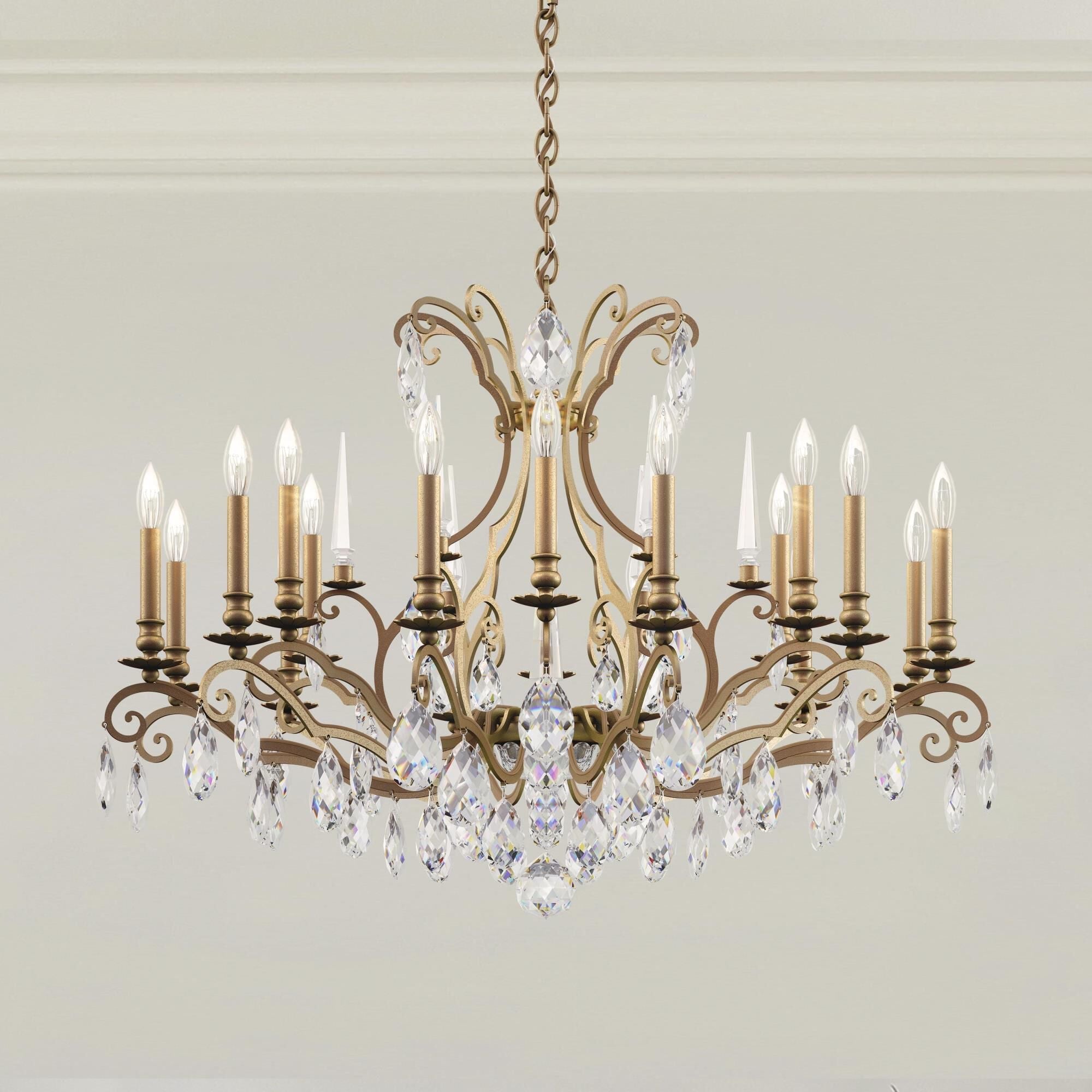 Schonbek Nouveau 40 Inch 18 Light Chandelier Cp484635