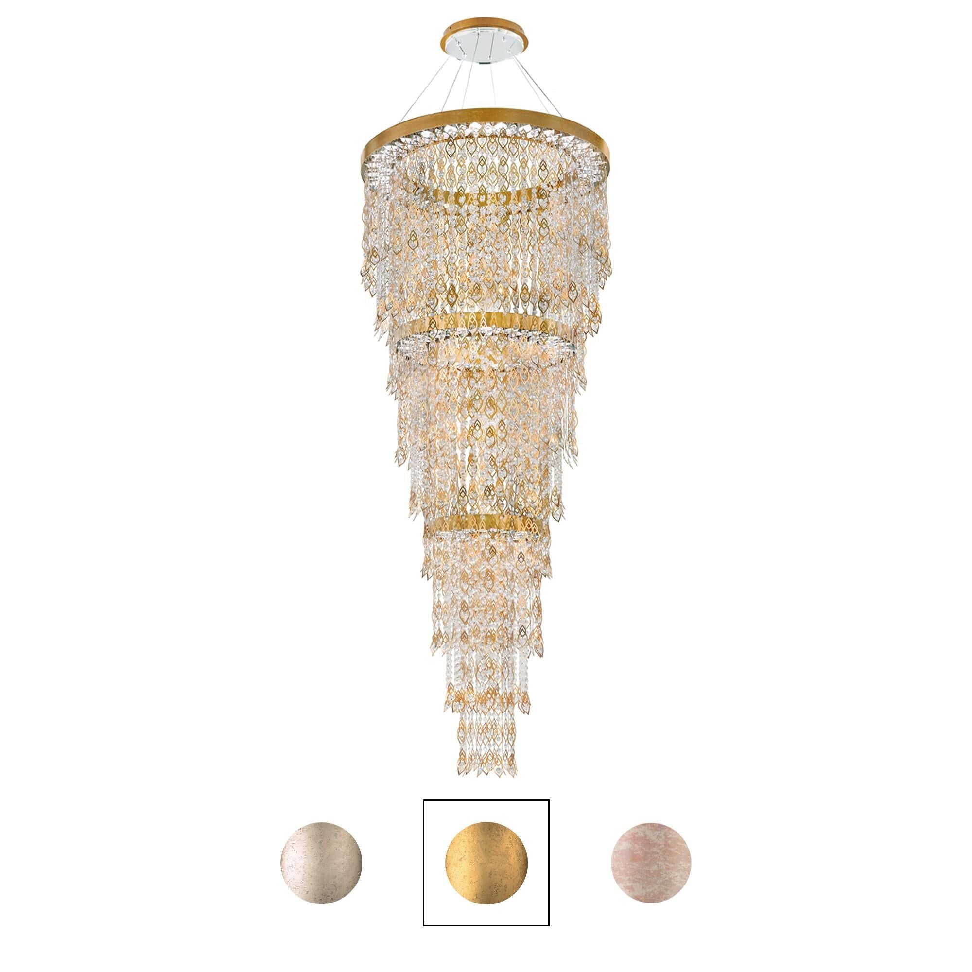 Schonbek Pavona 36 Inch Semi Flush Mount Cp817062