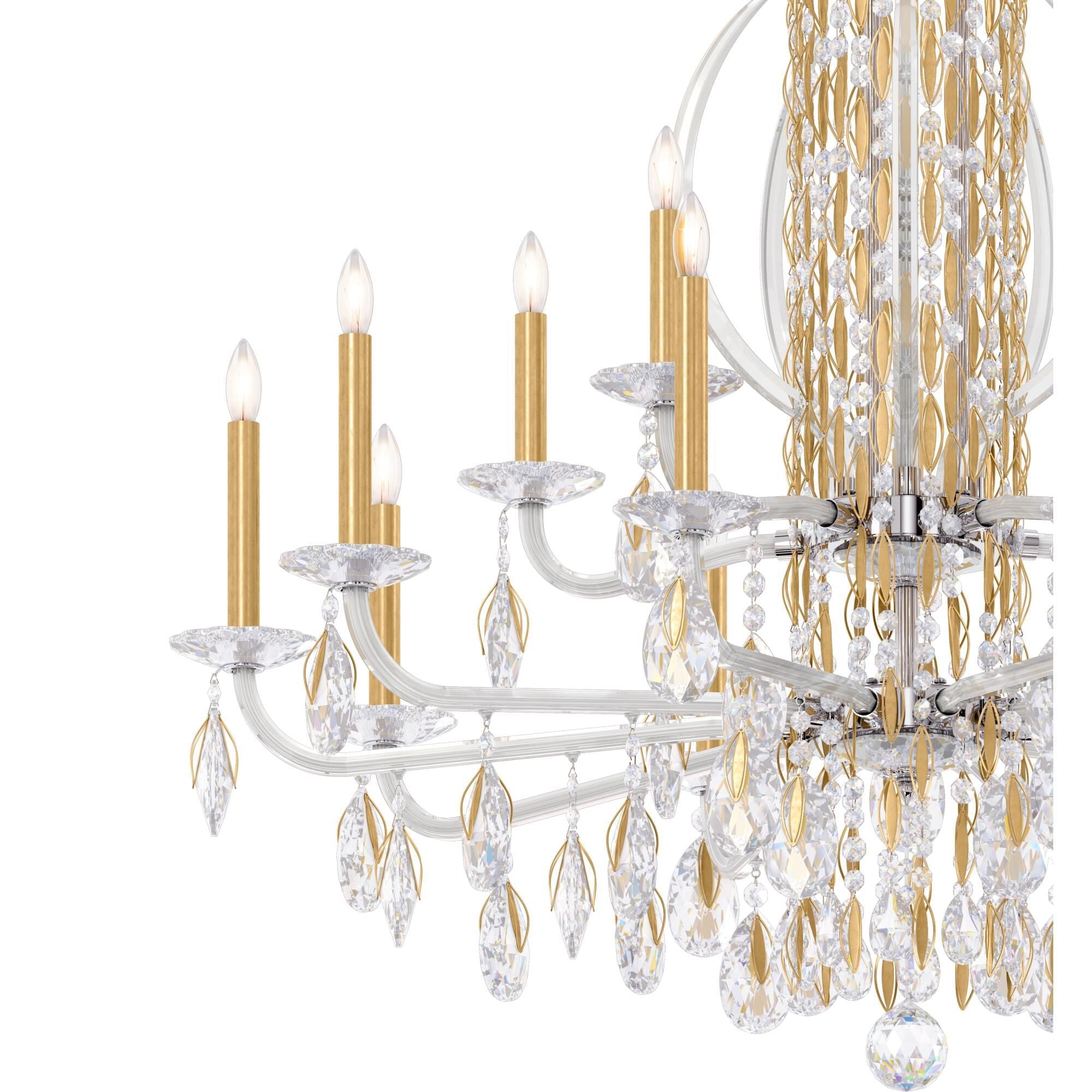 Schonbek Sarella 40 Inch 17 Light Chandelier Cp426230