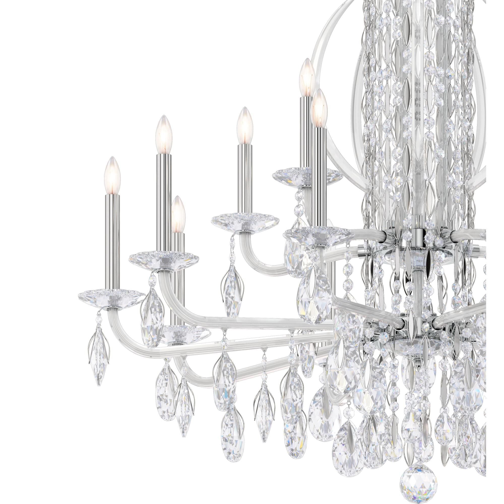 Schonbek Sarella 40 Inch 17 Light Chandelier Cp169986