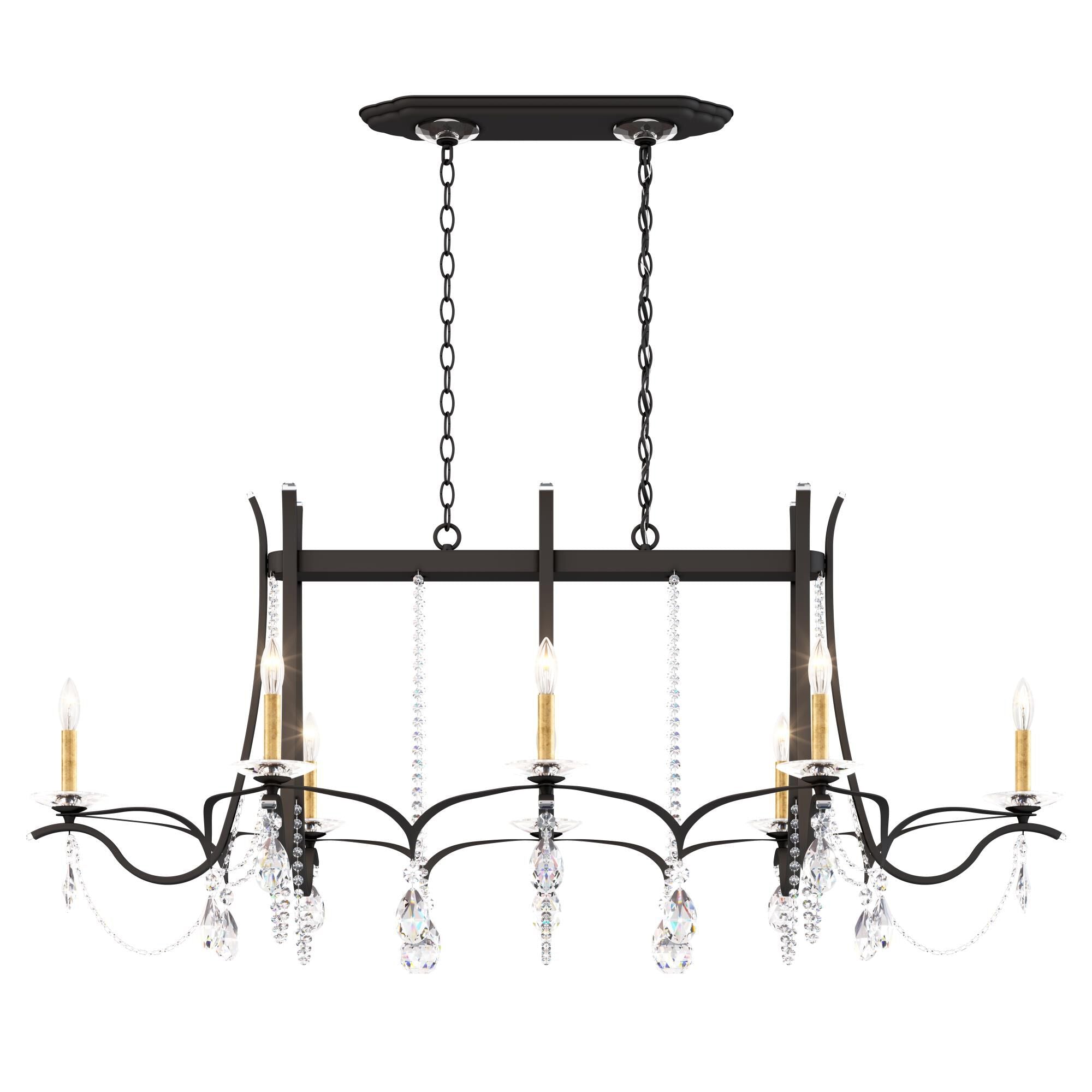Schonbek Vesca 30 Inch 8 Light Chandelier Cp730330