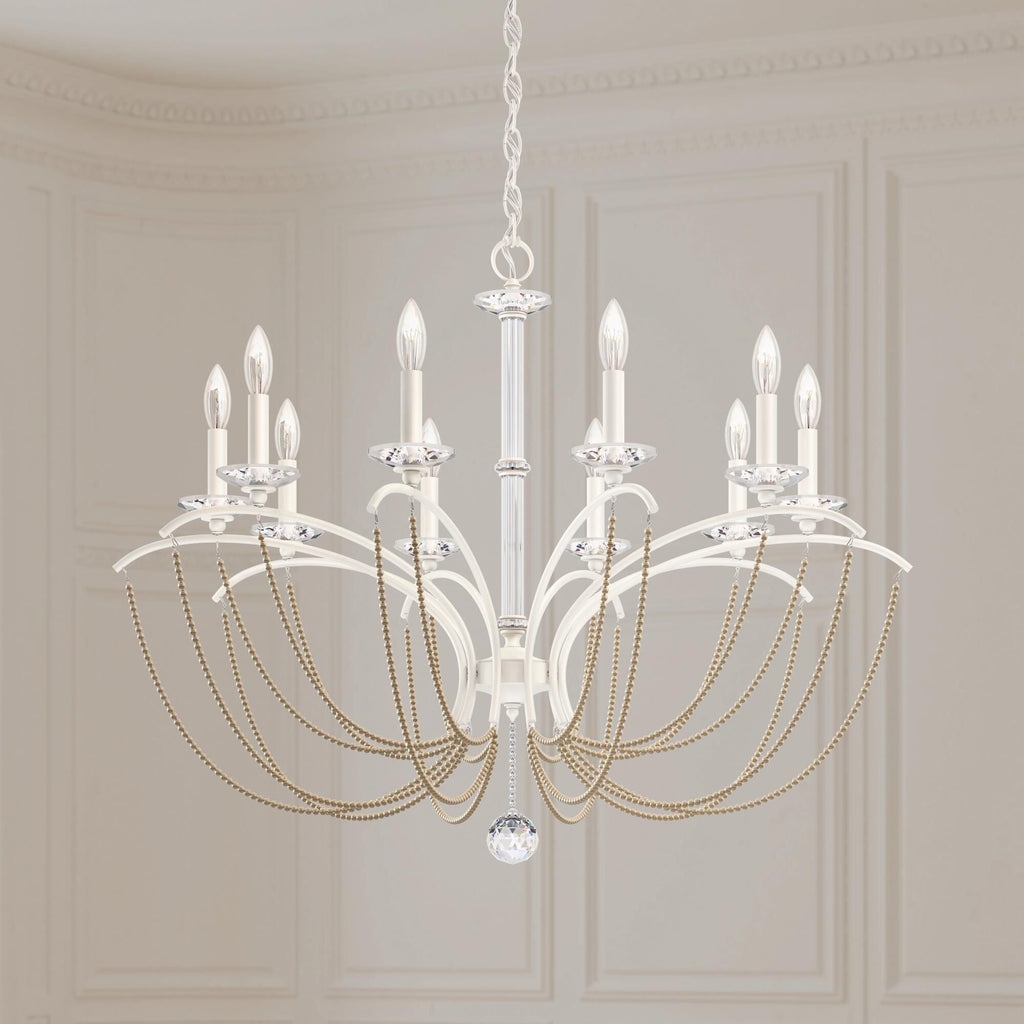 Schonbek Priscilla 10 Light Chandelier Cp527302