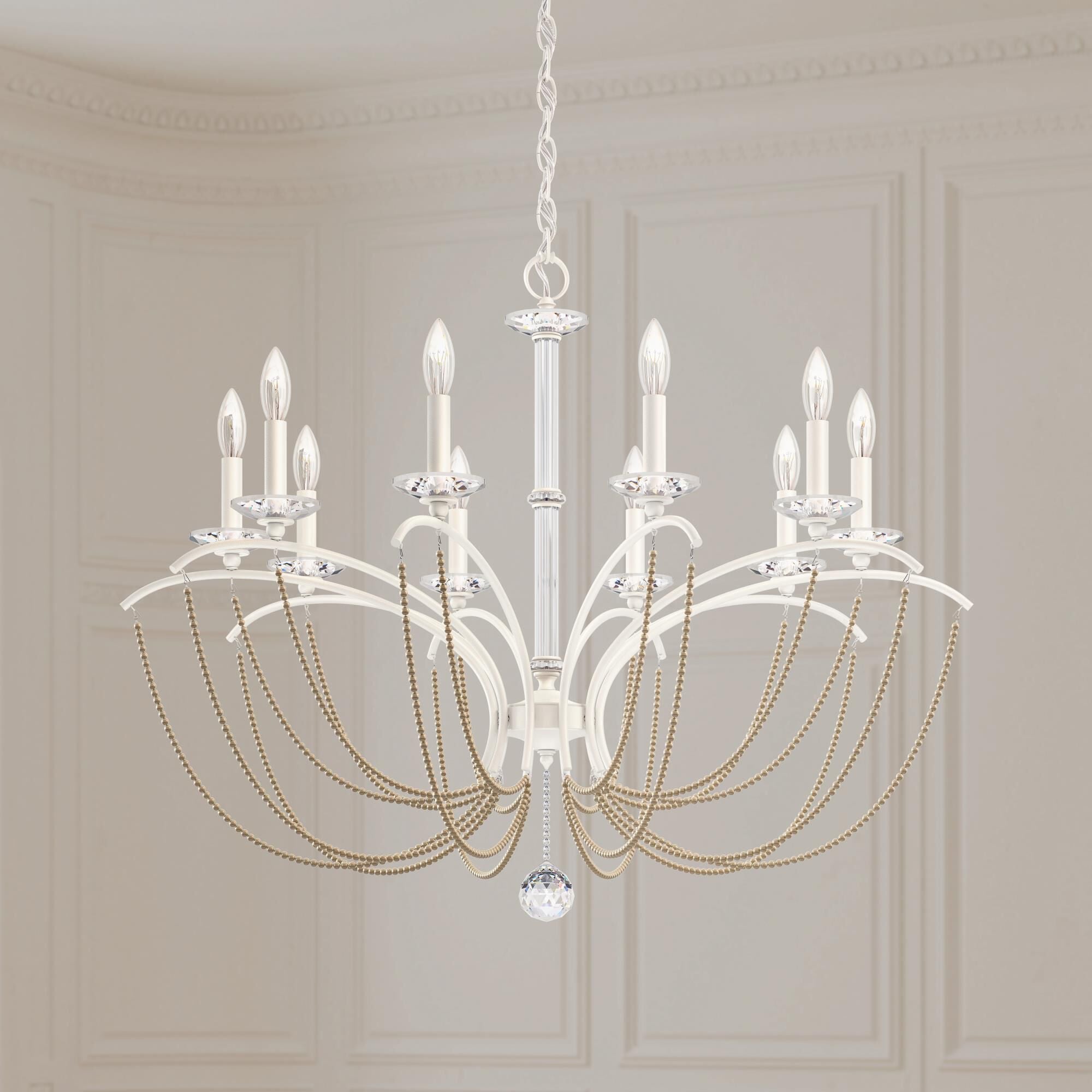 Schonbek Priscilla 10 Light Chandelier Cp527302