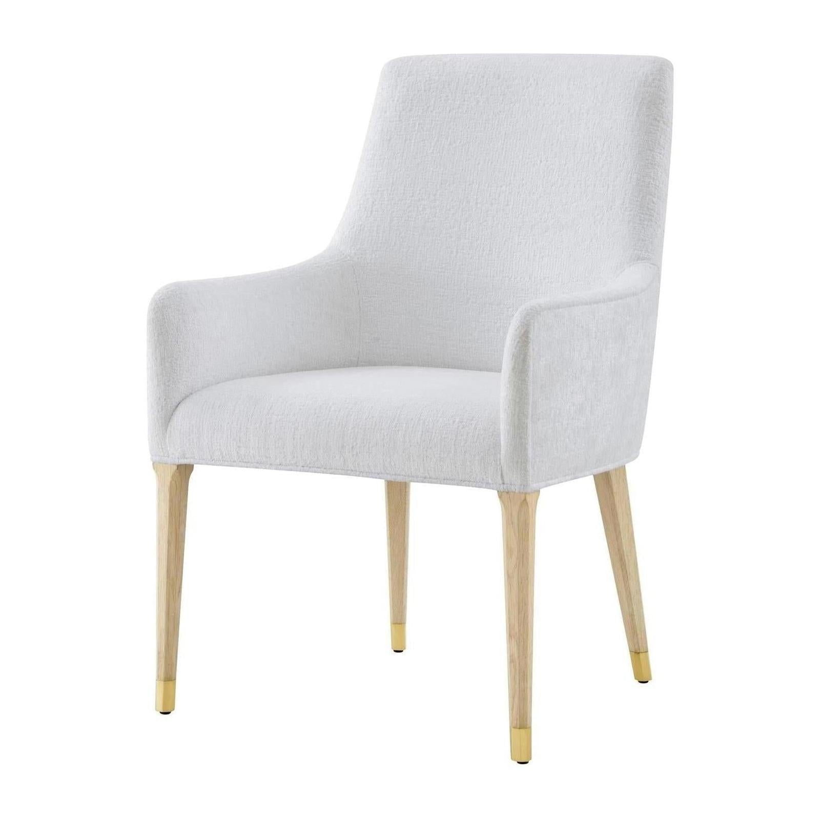 Theodore Alexander Judith Leiber Upholstered Dining Arm Chair II - Set of 2