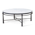 Theodore Alexander Spencer London Round Metal Cocktail Table Clearance