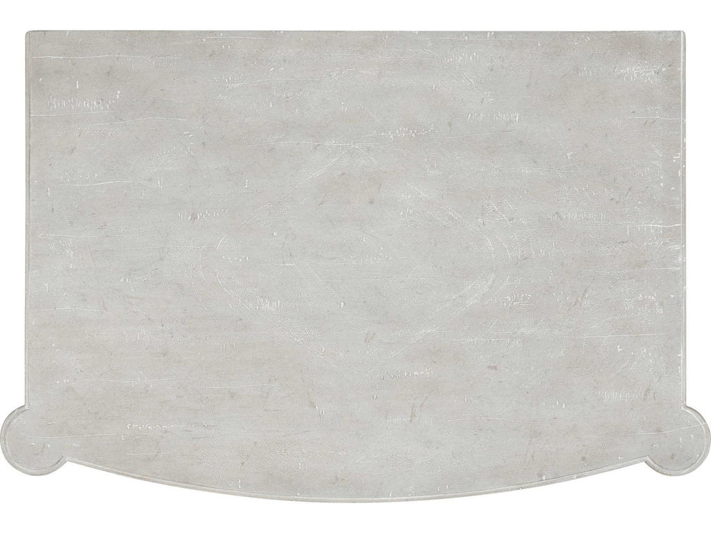 The Middleton 3-Drawer Nightstand in Limewash Faux Grey Marble