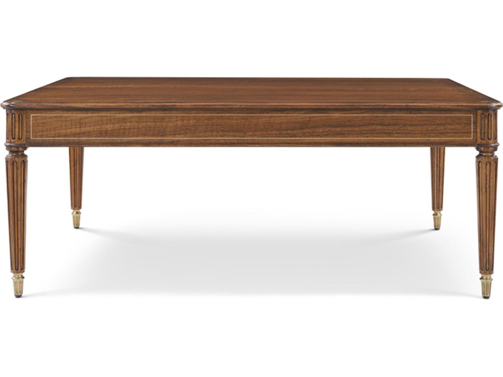 Althorp Living History Whilton Square Coffee Table in Heirloom Walnut