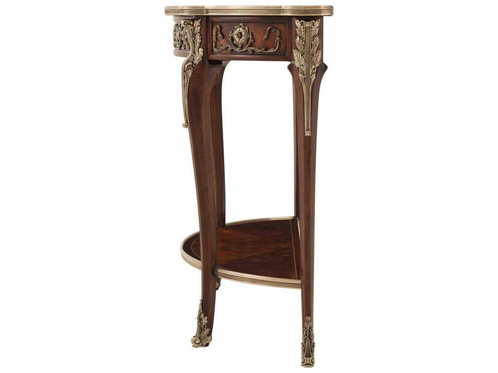 Stephen Church Melina Console Table in Old English Finish
