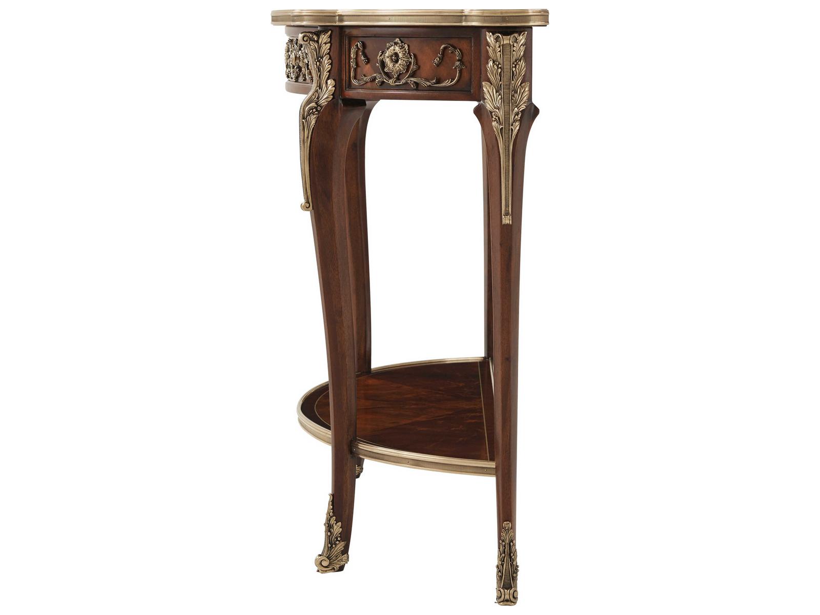 Stephen Church Melina Console Table in Old English Finish