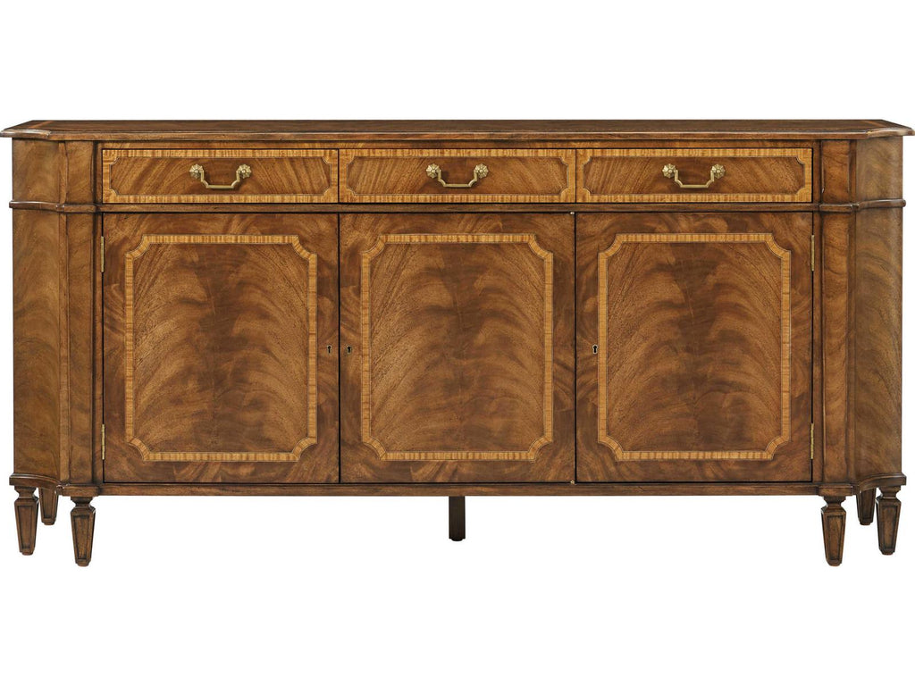 Sloane Three-Door Buffet in Edwardian Brown