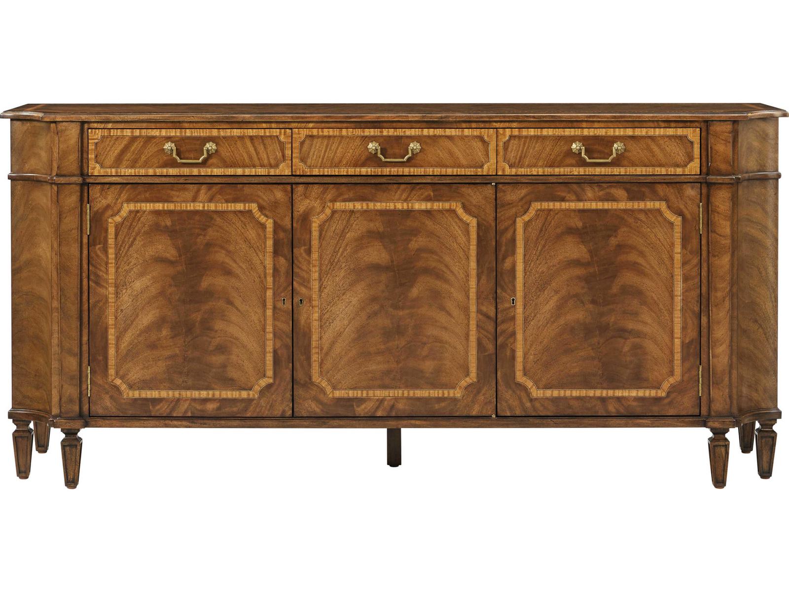 Sloane Three-Door Buffet in Edwardian Brown
