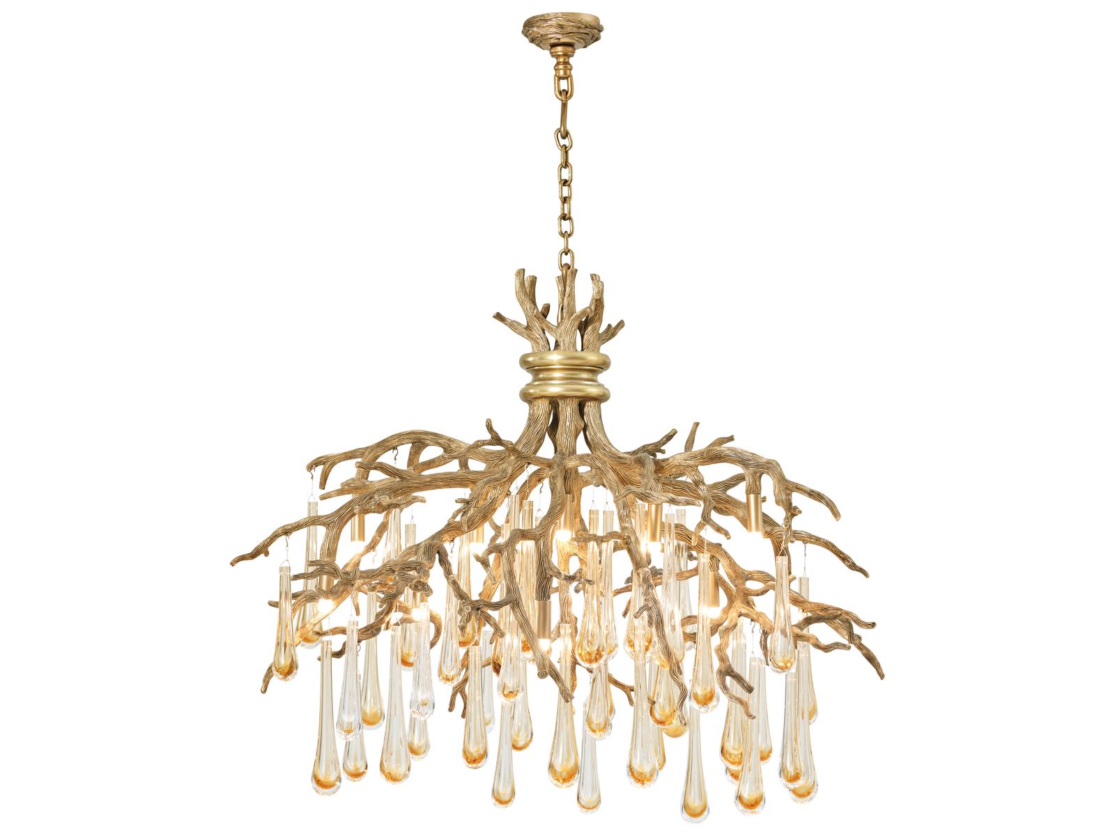 Theodore Alexander Ta Illuminations Gold Candelabra Chandelier