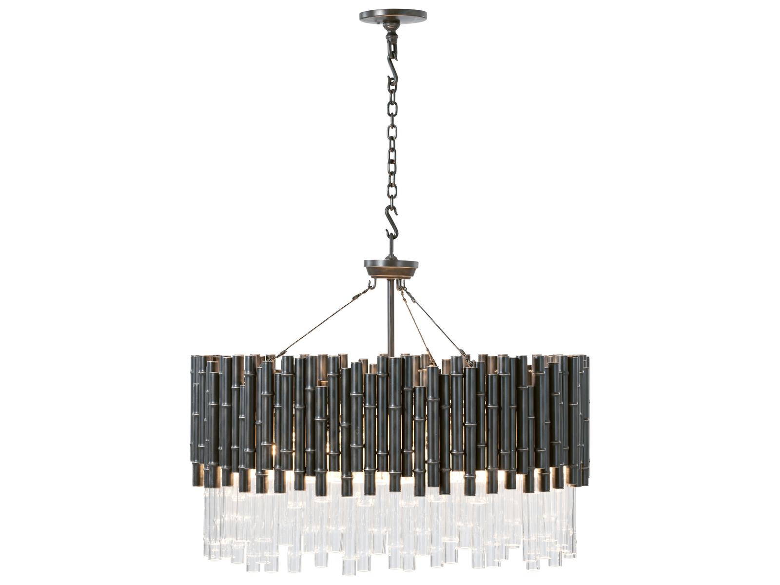 Theodore Alexander Ta Illuminations Bronze Drum Chandelier