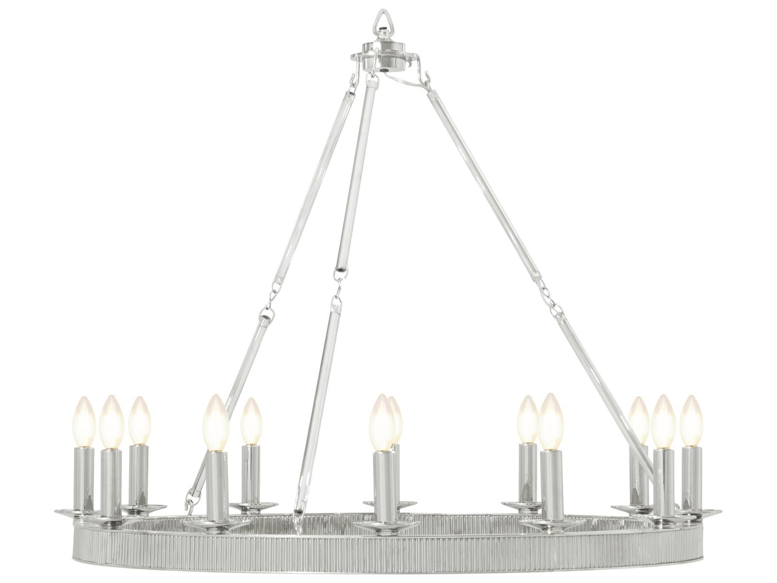 Theodore Alexander Ta Illuminations Chrome Linear Chandelier