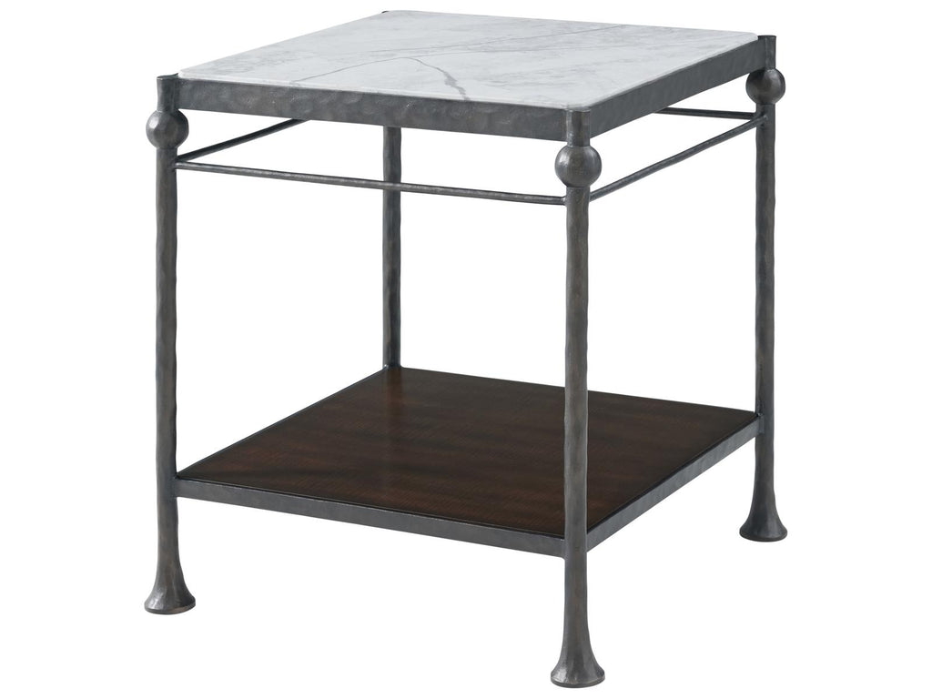 Spencer London Square Side Table in Fulham Finish