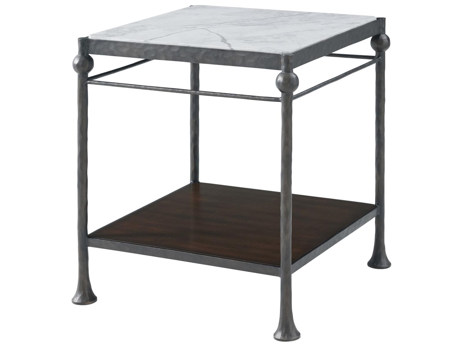 Spencer London Square Side Table in Fulham Finish