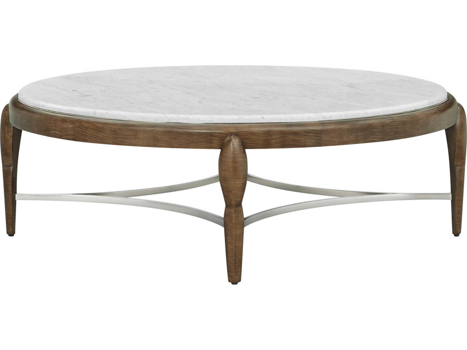 Origins Round Marble Landmark Coffee Table