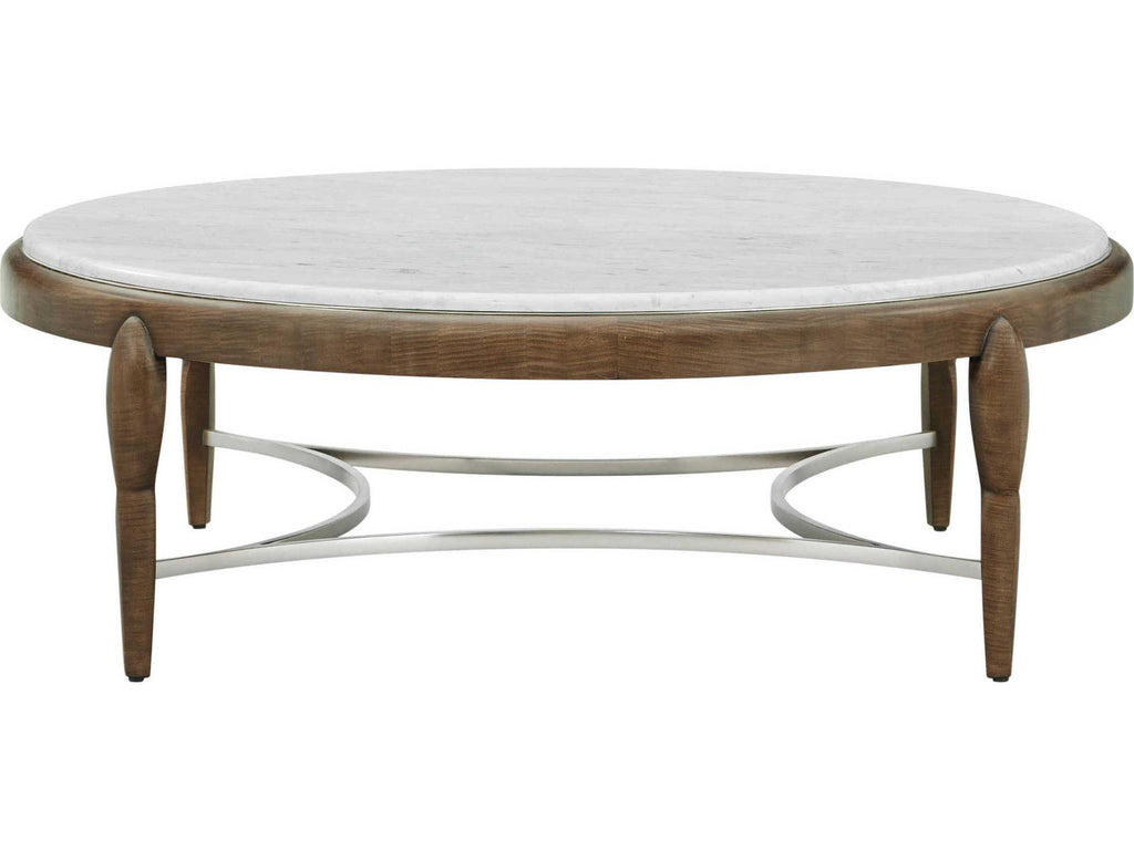 Origins Round Marble Landmark Coffee Table