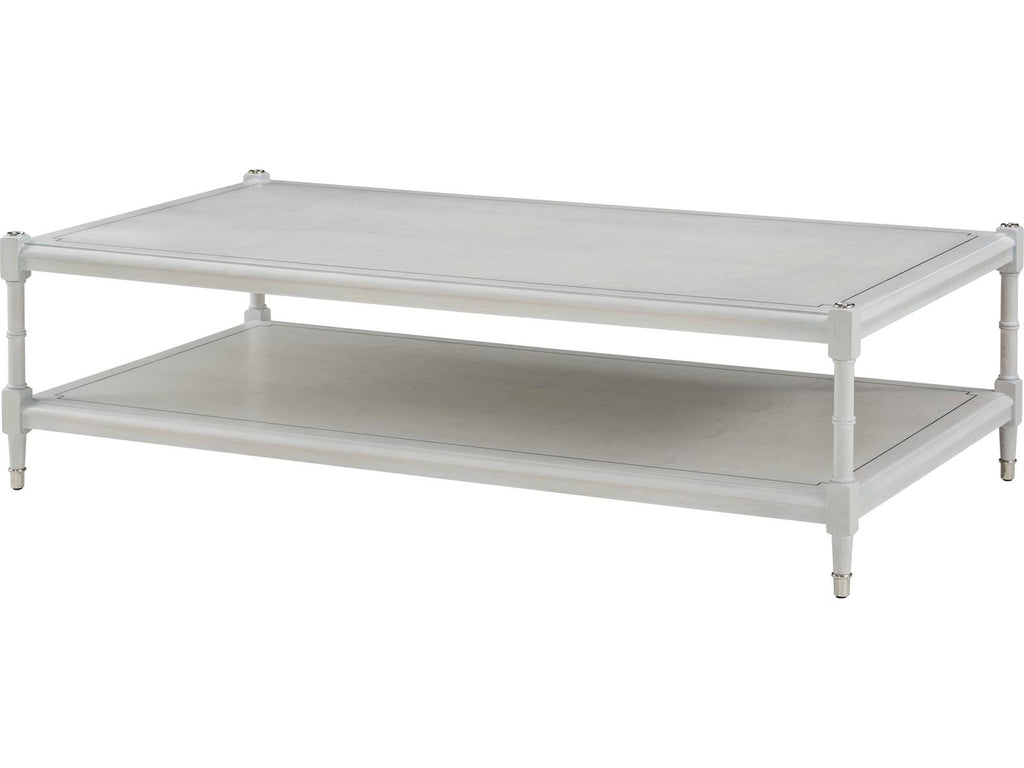 Spencer London Chelsea Rectangular Coffee Table with Glass Top