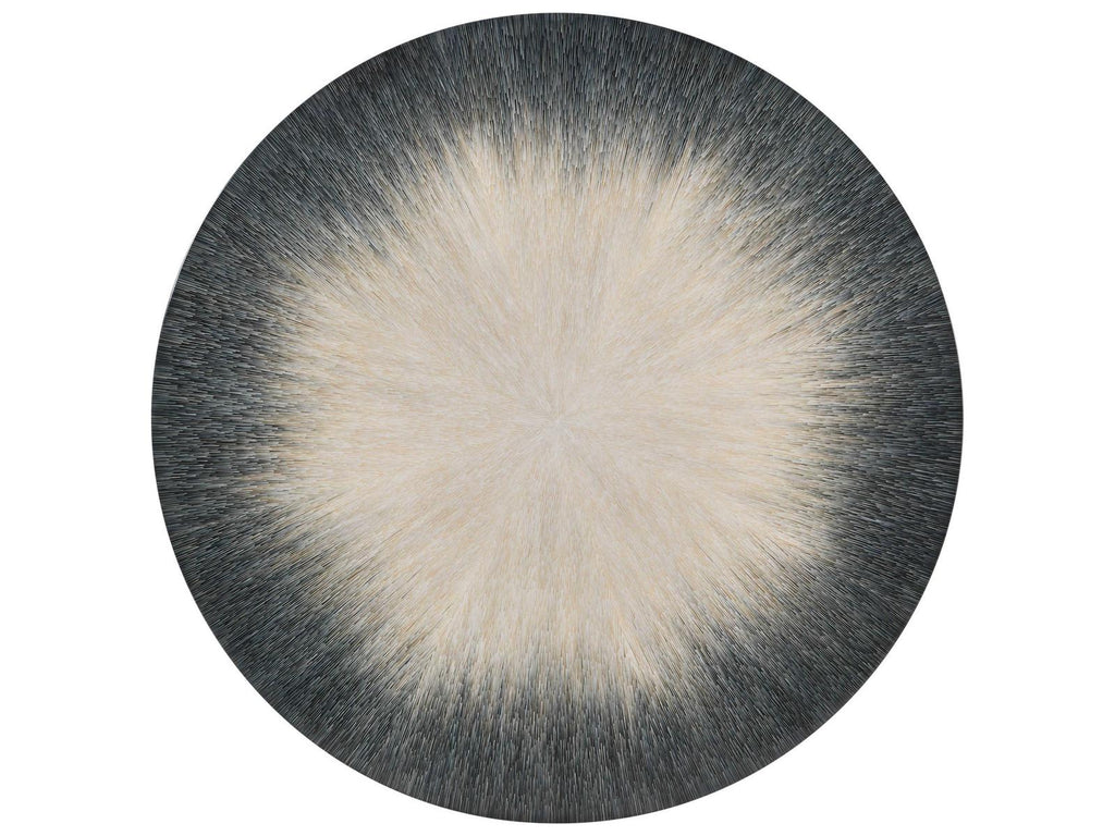 Panos Round Cocktail Table with Hand-Painted Ombre Finish
