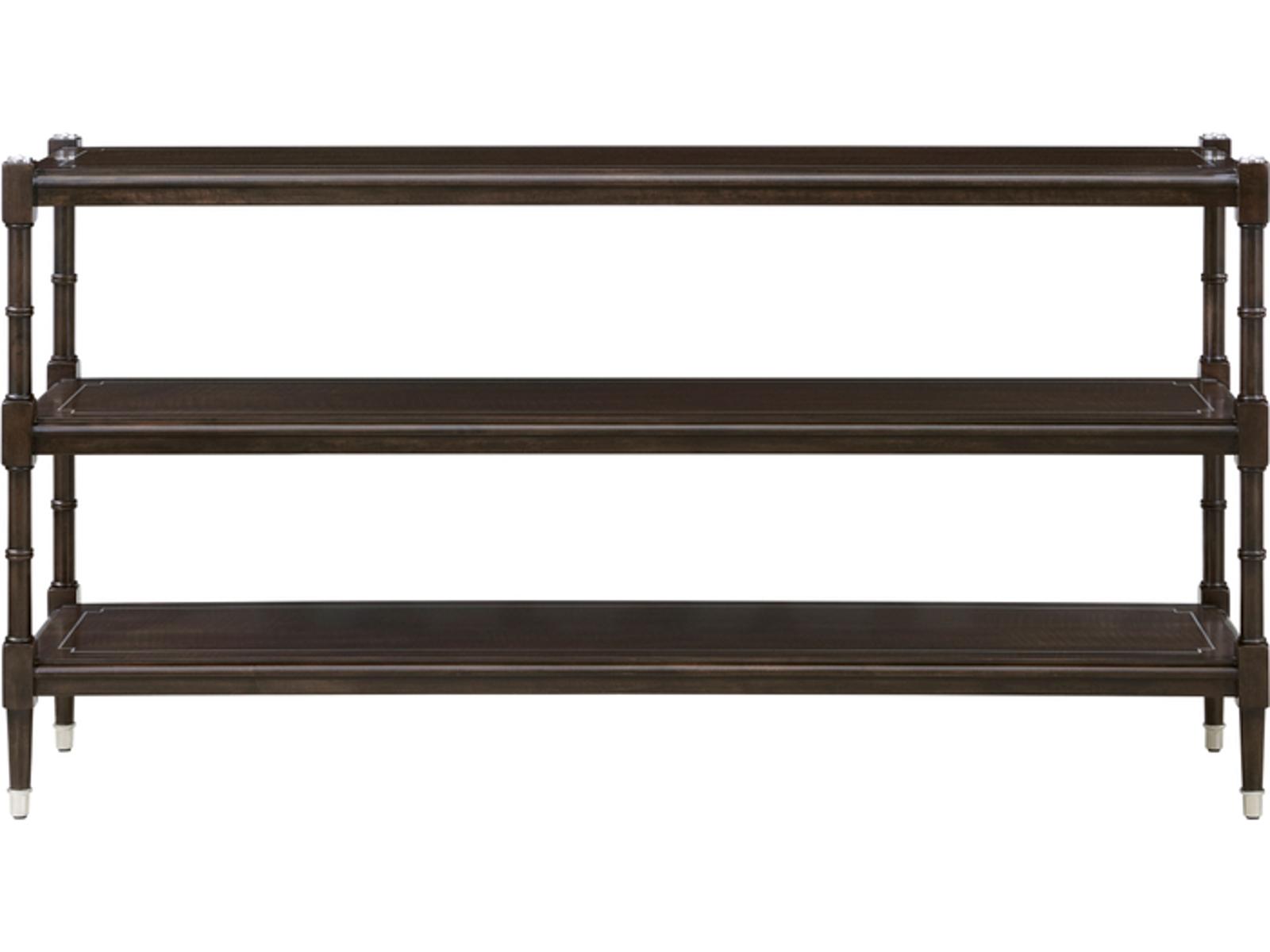 Spencer London Console Table Sycamore and Khaya Wood with Fulham Finish