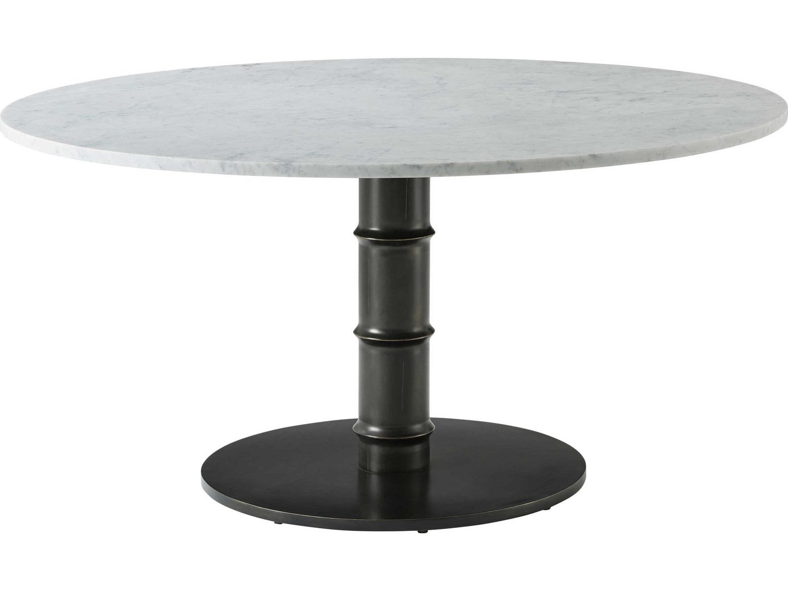 Kesden 60-Inch Round Dining Table Romulus Finish