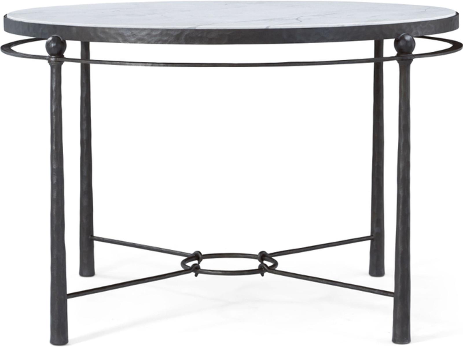 Spencer London Round Coffee Table with Quartz Top