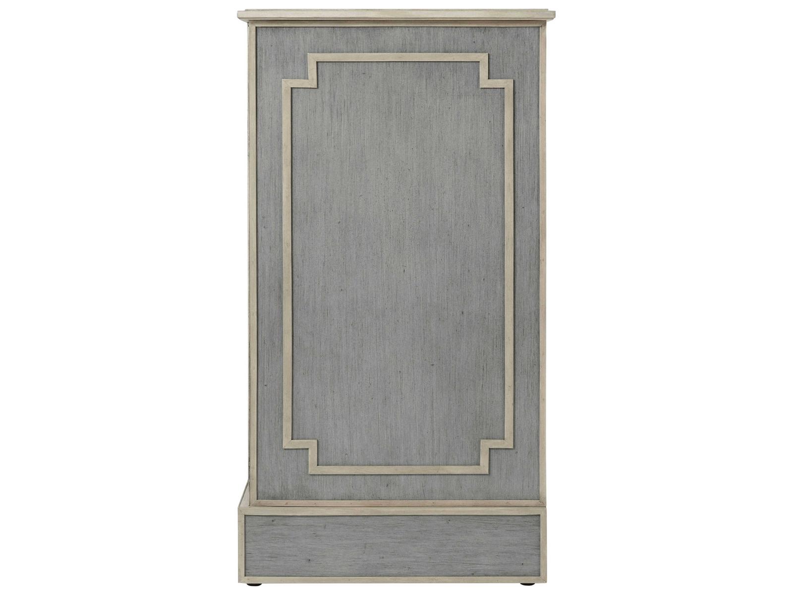 Ta - Morning Room Gray Solid Wood Double Dresser