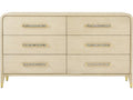 Judith Leiber Couture 6-Drawer Dresser in Martini Finish