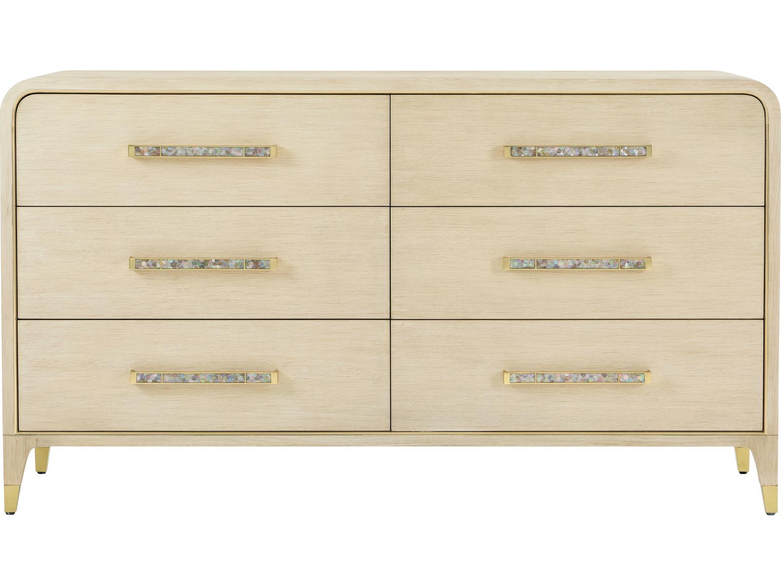 Judith Leiber Couture 6-Drawer Dresser in Martini Finish