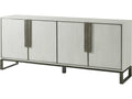 Essence Media Cabinet in Opal Finish