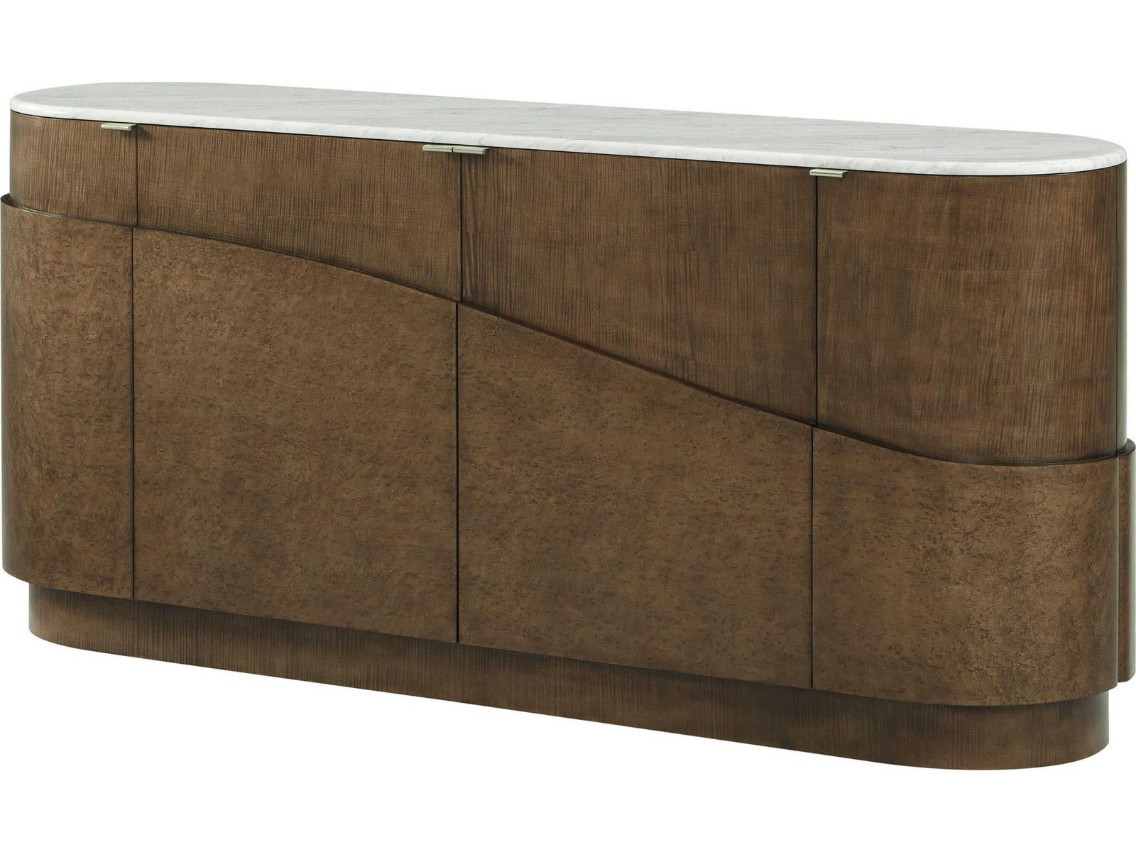 Origins Buffet with Volakas Arebescato Marble Top and Landmark Finish