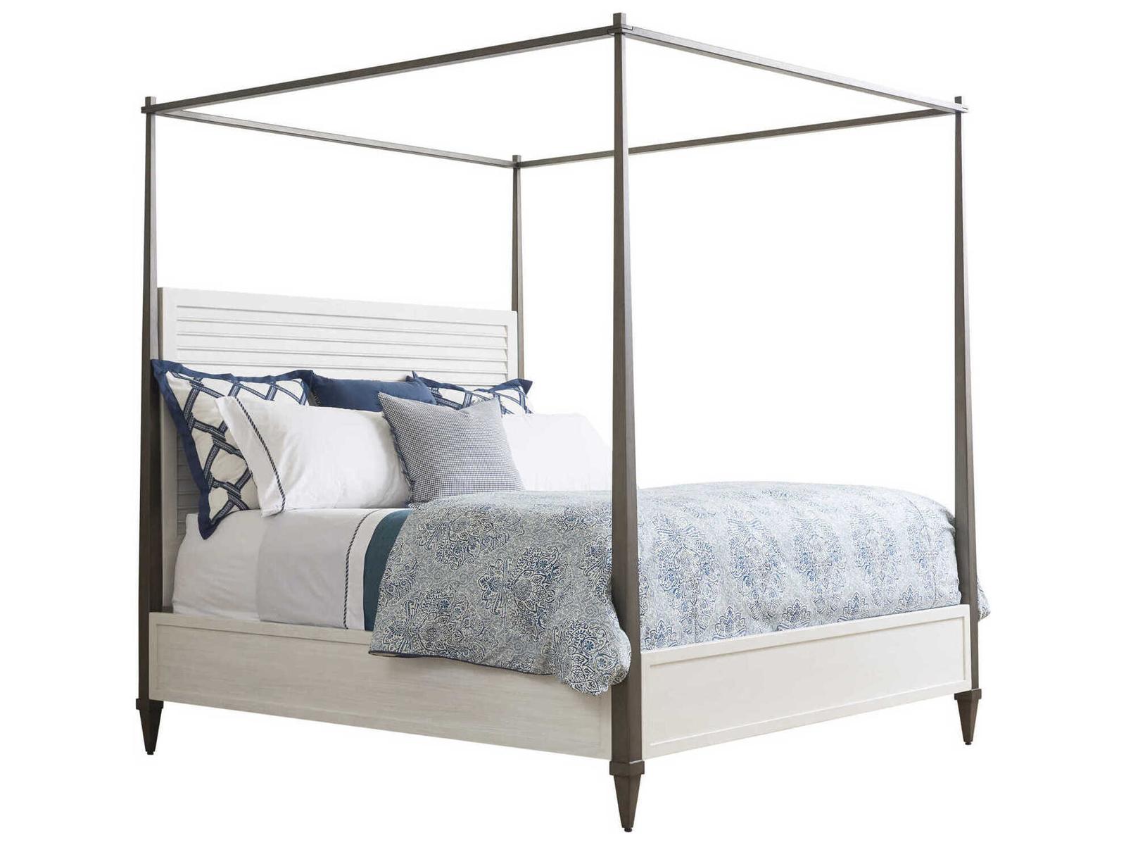 Ocean Breeze Coral Gables California King Poster Bed