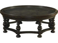Kingstown Plantation Round Coffee Table in Tamarind Finish