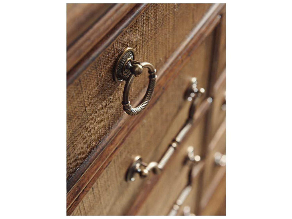 Home Bali Hai Costa Sera 9-Drawer Triple Dresser in Caribbean Sunset