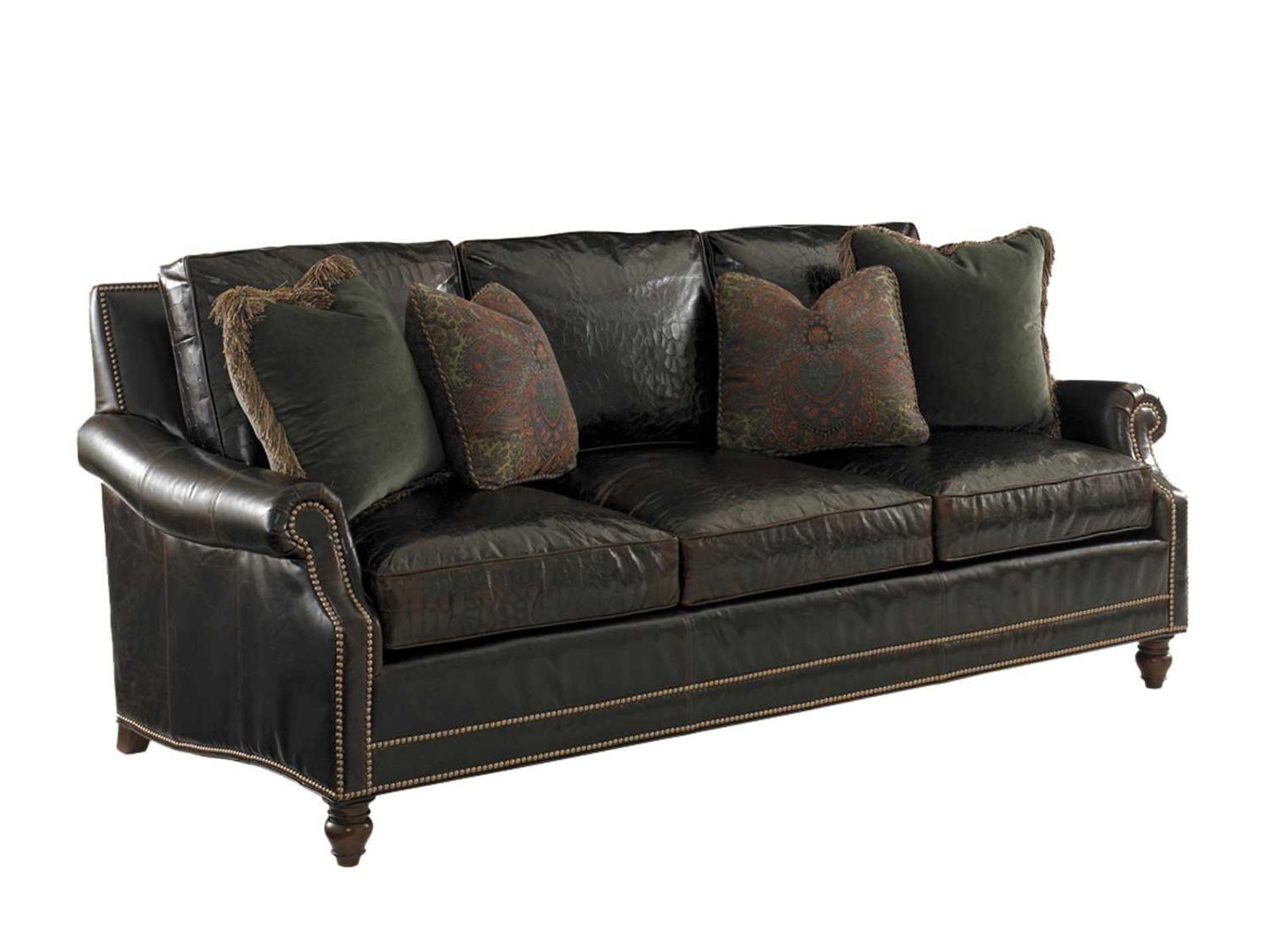 Landara 3-Seat Upholstered Sofa with Nailhead Trim
