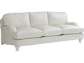 Ocean Breeze White Leather Sofa