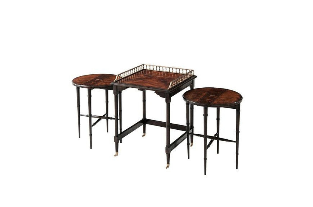 Theodore Alexander Ingenious Nesting Tables - Set of 3