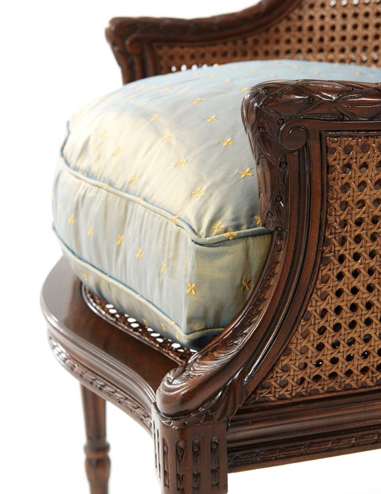 Theodore Alexander Louis Berg猫re Arm Chair - Set of 2