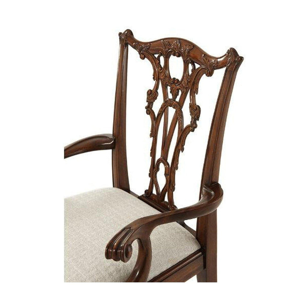 Theodore Alexander Seated in Rococo Splendour Armchair - Set of 2