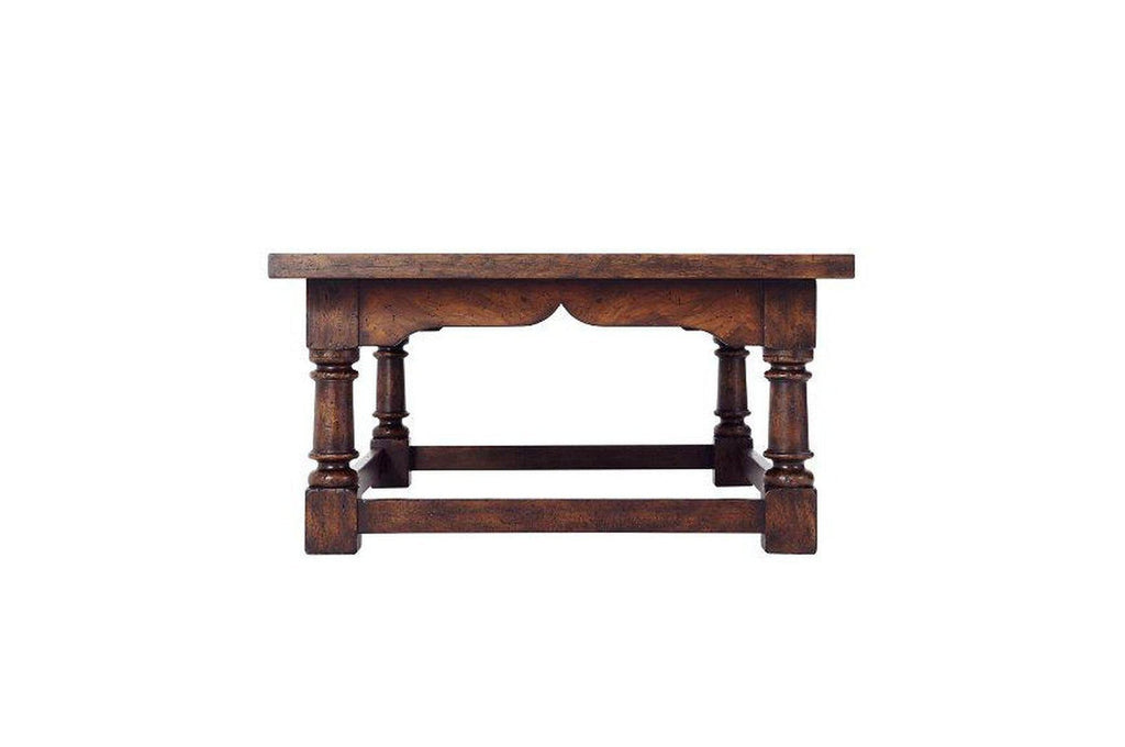 Theodore Alexander Victory Oak Cocktail Table