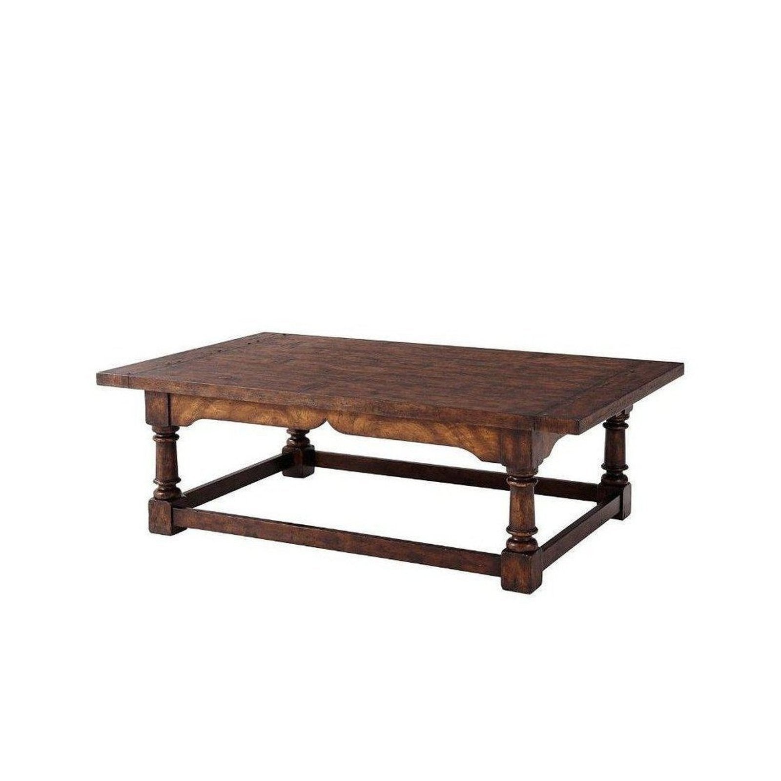 Theodore Alexander Victory Oak Cocktail Table