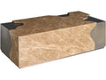 Modern Rectangular Stone Coffee Table