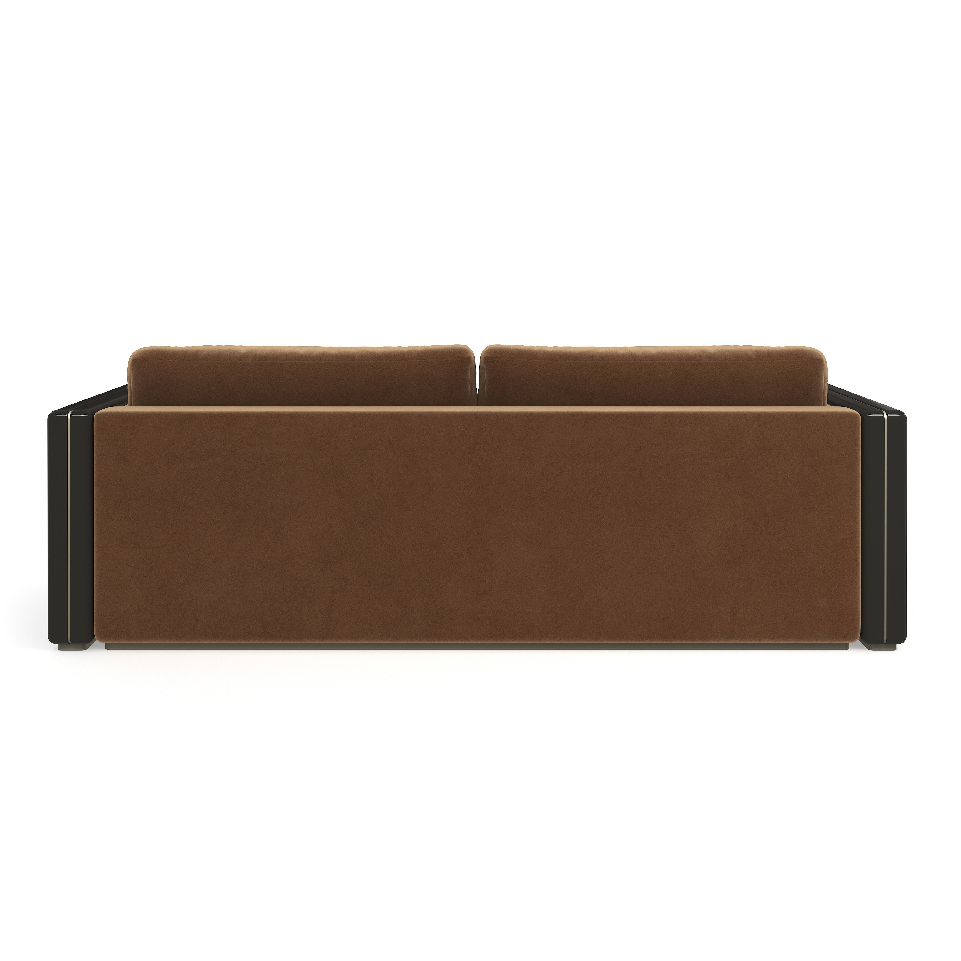 Caracole Upholstery Gelee Sofa - Chocolate