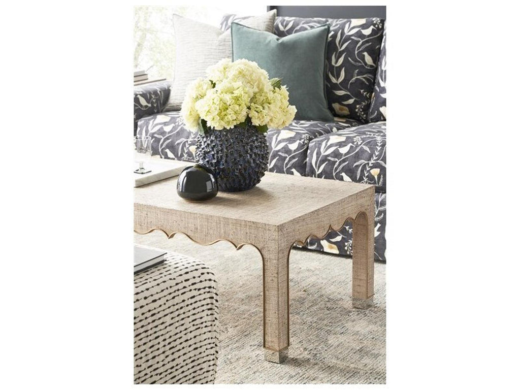 Melissa Rectangular Fabric Coffee Table