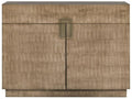 Splendor 48-Inch Wood Sideboard with Soft Bronze Accents