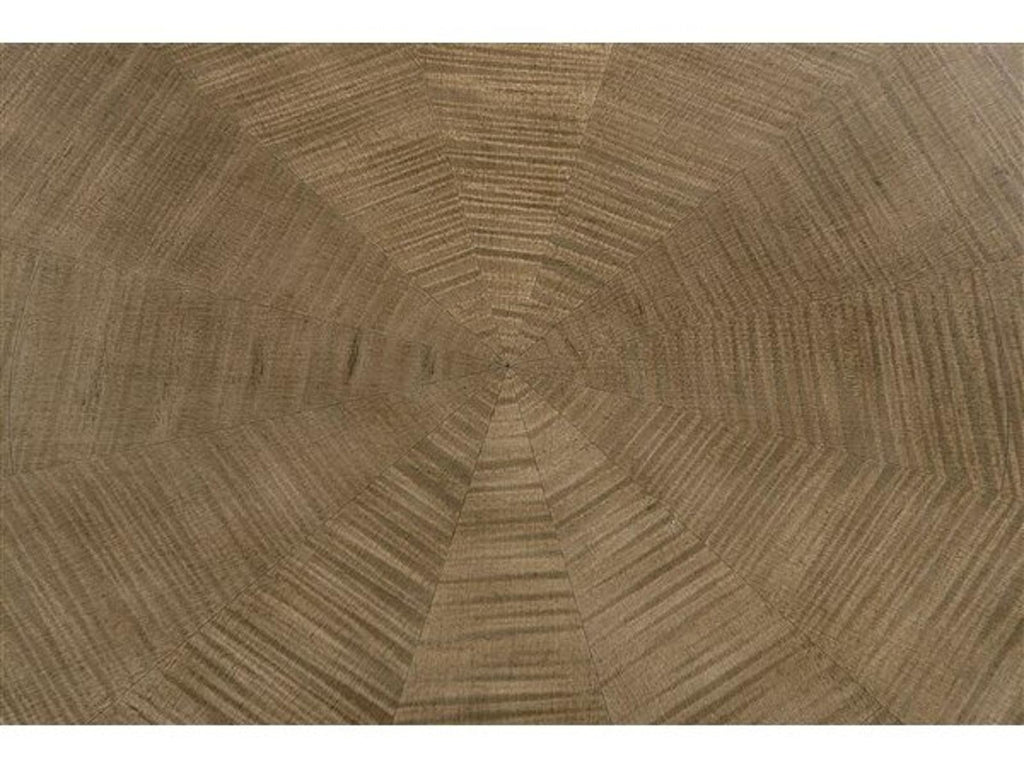 Splendor Round Coffee Table in Mocha Finish