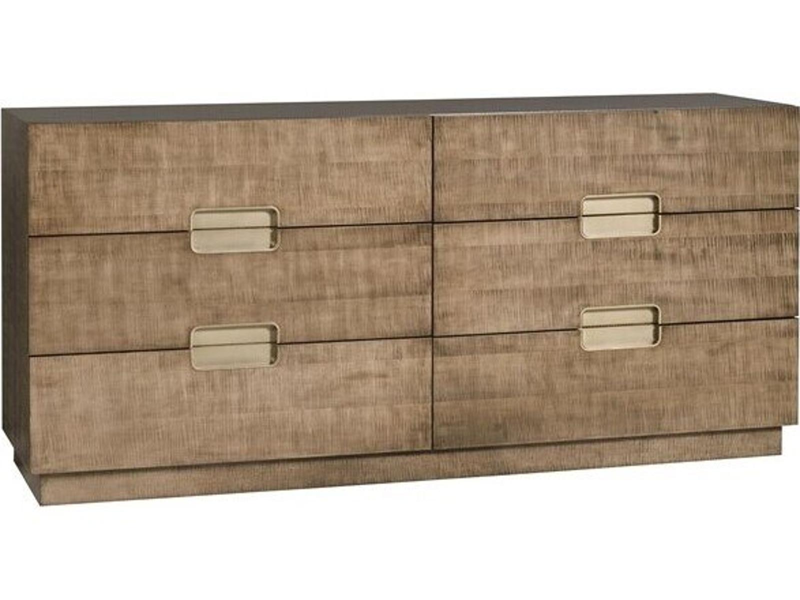 Splendor 6-Drawer Double Dresser in Mocha
