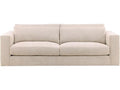 Leone 3-Seat Upholstered Sofa in Topper Oatmeal Beige