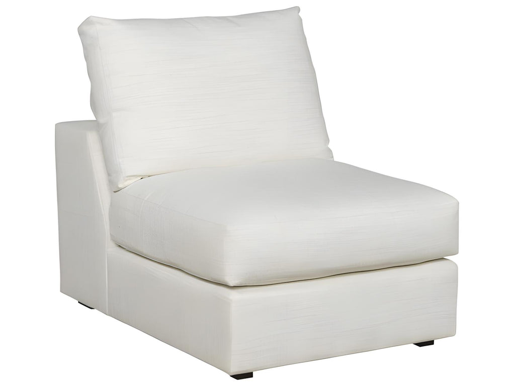 Ease White Upholstered Sectional Sofa